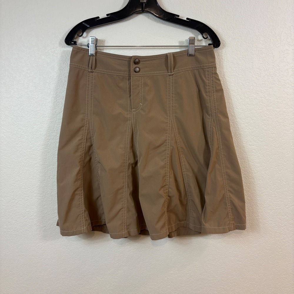 Athleta Skort Women 6 Tan Built-in Shorts Activewear 683764 Gorpcore Outdoor